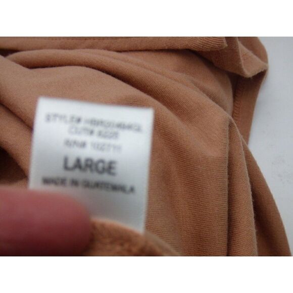 Gibsonlook Surplice V-Neck Knit Dress, Size L, Blush Sandstone - Picture 8 of 11